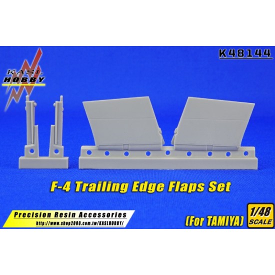 1/48 McDonnell Douglas F-4 Phantom II Trailing Edge Flaps Set for Tamiya kits