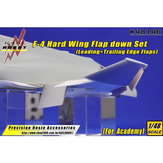 1/48 F-4 Hard Wing Flap Down Set for Academy kits
