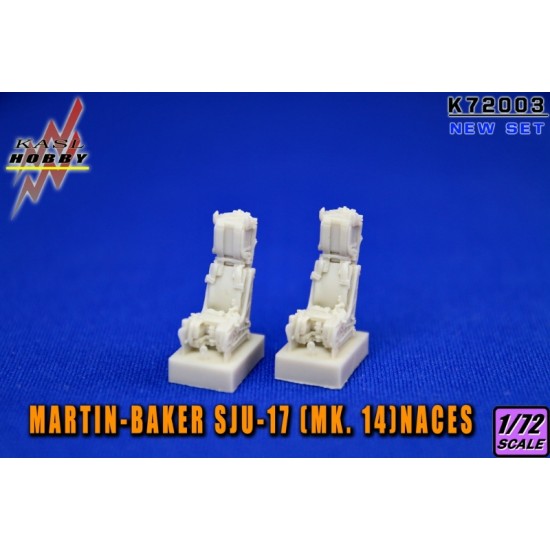 1/72 SJU-17 Ejection Seat (2pcs) for Fine Molds kits