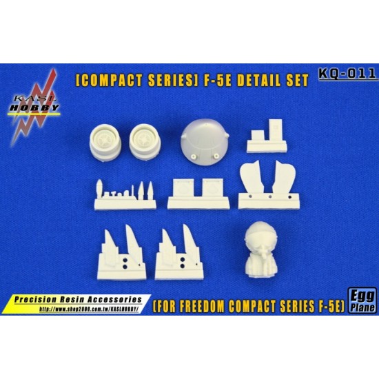 Eggplane F-5E Detail Set for Freedom Model Compact Series 