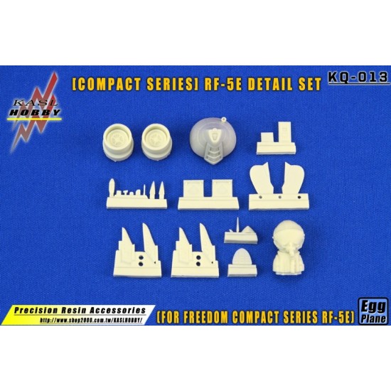 Eggplane RF-5E Detail Set for Freedom Model Compact Series