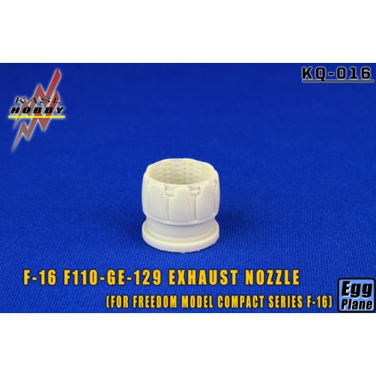 Q-Plane F-16 F110-GE-129 Exhaust Nozzle for Freedom Model Compact Series kit