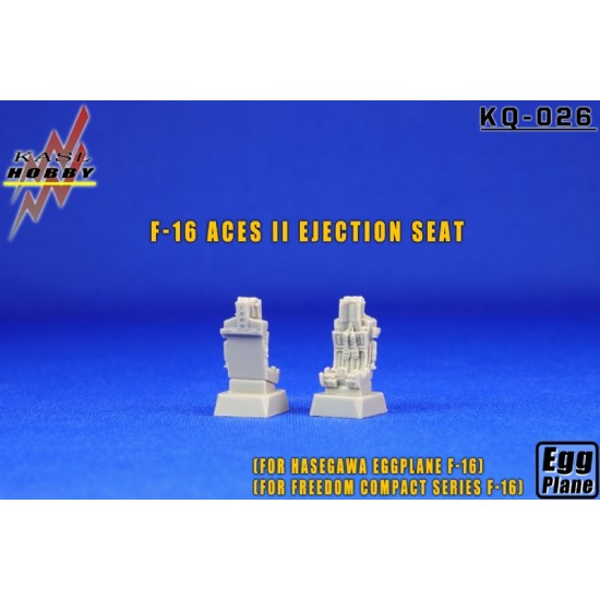 Egg Plane F-16 Fighting Falcon ACES ll Ejection Seat for Freedom/Hasegawa kits