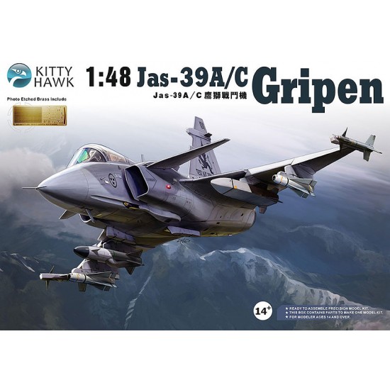 1/48 Saab JAS-39 A/C Gripen