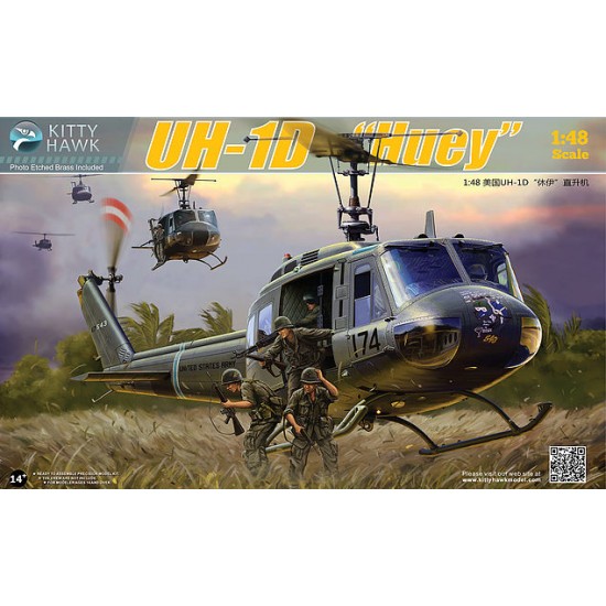 1/48 Bell UH-1D "Huey" Helicopter