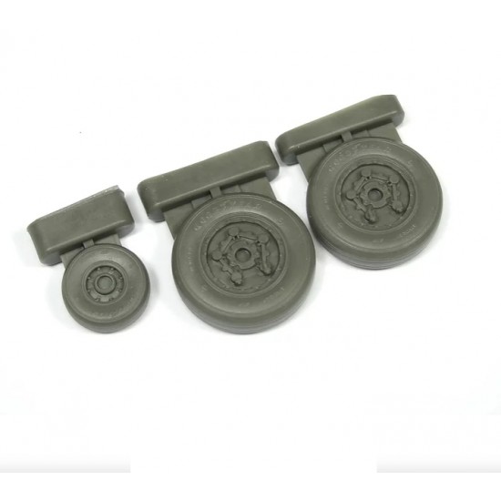 1/48 Modern F-15E Strike Eagle Wheels for Great Wall Hobby kits