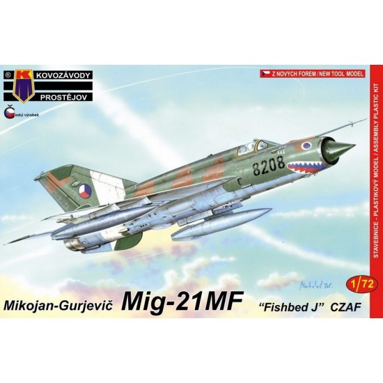 1/72 CZAF Mikoyan-Gurevich MiG-21MF Fishbed J