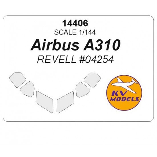 1/144 Airbus A310 Masks for Revell #04254