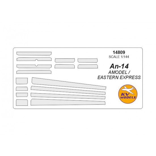 1/144 Antonov An-14 Masks for A-Model #1456 / Eastern Express #14437, #14438