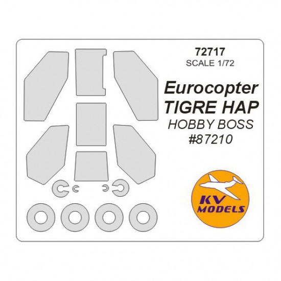 1/72 TIGRE HAP Masking for HobbyBoss kits