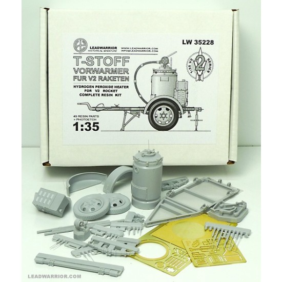 1/35 T-Stoff Vorwarmer Hydrogen Peroxide Heater for V2 Rocket