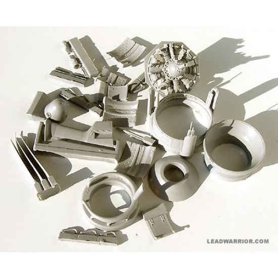 1/48 Heinkel He-115 BMW-132K Engine with Opened Cowling for Special Hobby kit