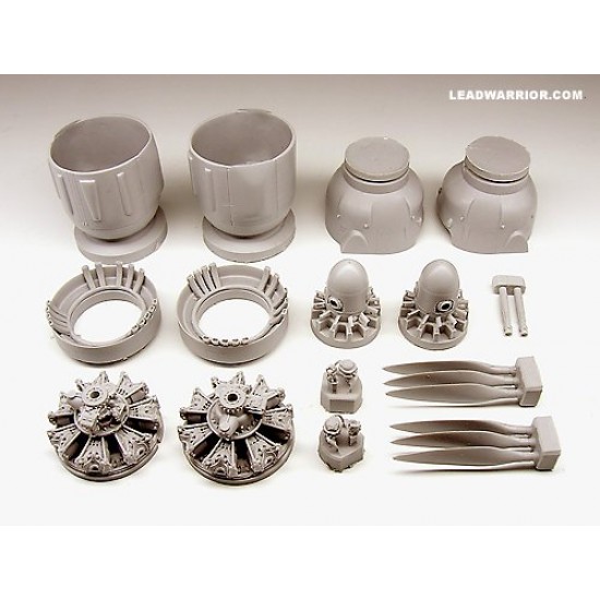 1/48 Junkers Ju88R-2, S-1, T-1, H-1/2; Ju188E-1, F-2 BMW801 Engines #4 PAIR for Dragon
