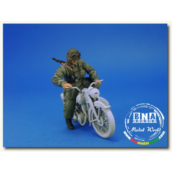 1/35 German Motorcycle Feldgendarmerie #1 (Motorcycle not included)