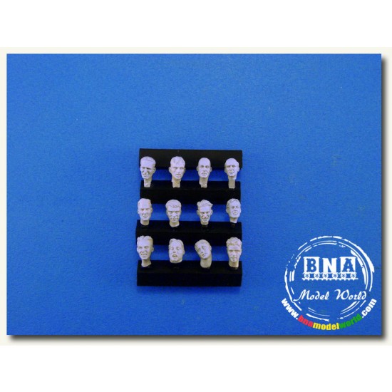 1/35 Generic Heads Set (12pcs)