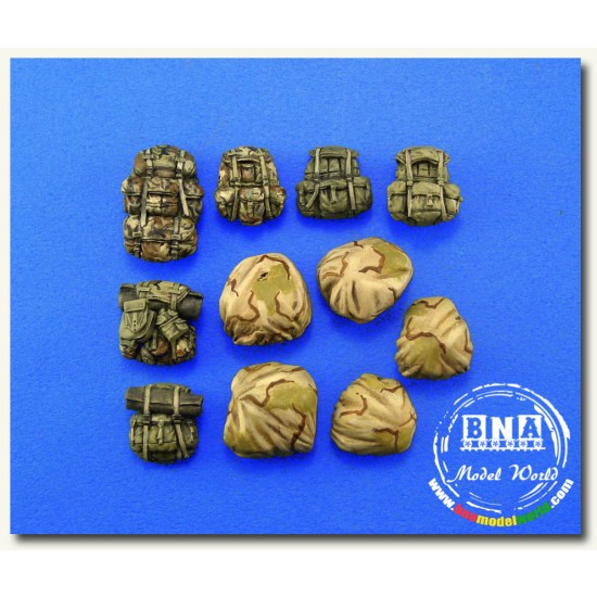 1/35 Modern US Army Back Pack set (2 of each)