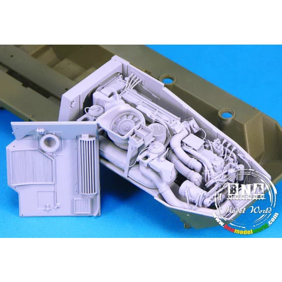 1/35 Caterpillar C7 Stryker Engine Set for AFV Club Stryker series