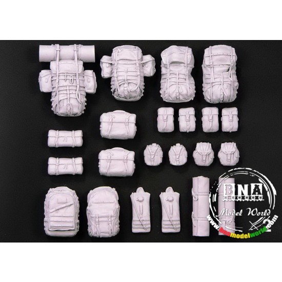 1/35 US Army Modular Lightweight Load-carrying Equipment II (MOLLE II) Set