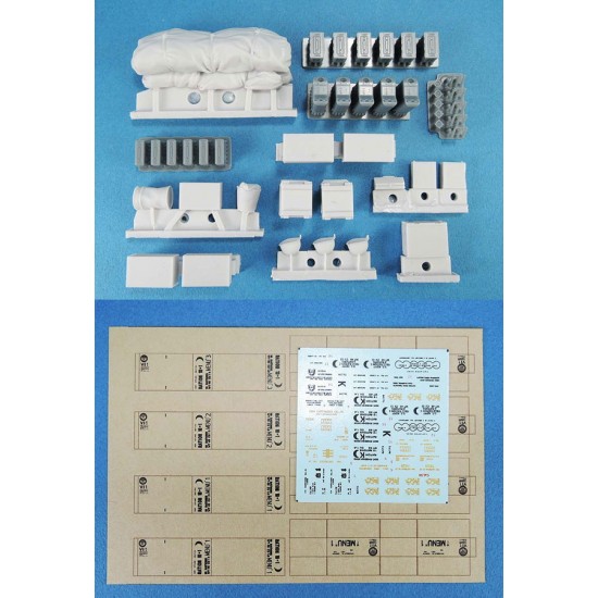 1/35 M4A3 Engine Deck Stowage set