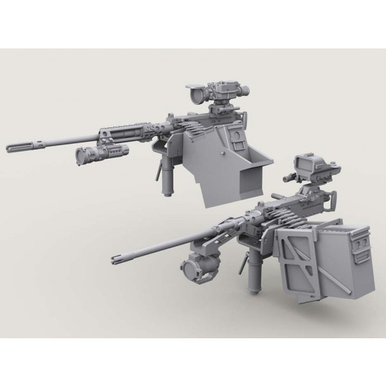 1/35 M2/M2A1 QCB HMG on Bearing Sleeve Mount set
