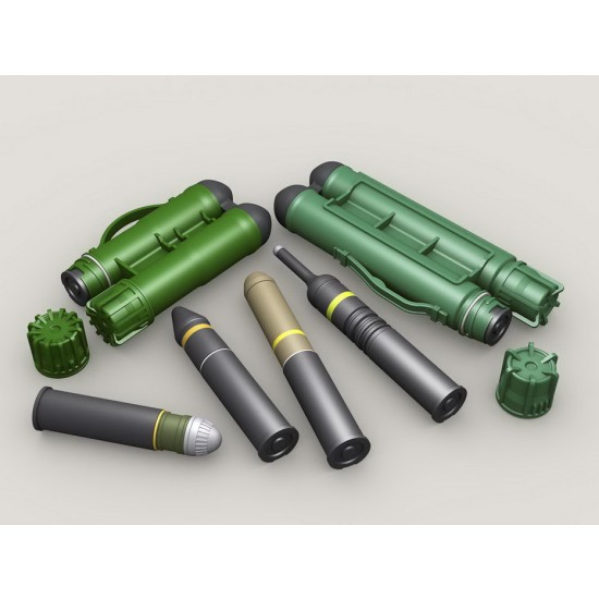 1/35 Carl-Gustaf Twin Containers and Ammunition set