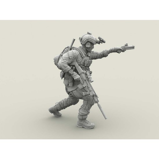 1/16 US Navy SEAL M79 Gunner w/FN SCAR Mk17