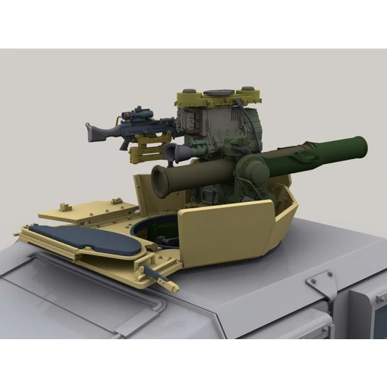 1/16 Humvee TOW Turret set (Including M240)