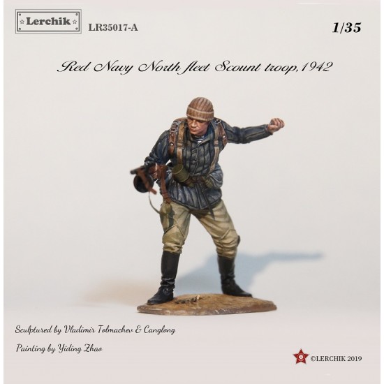 1/35 Red Navy North Fleet Scout Troop Commander 1942