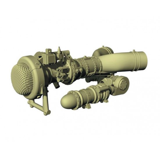 1/72 Nimbus Turboshaft Engine for Wasp/Scout LF Models LF3D7225