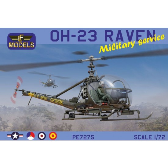 1/72 Hiller OH-23 Raven Military service