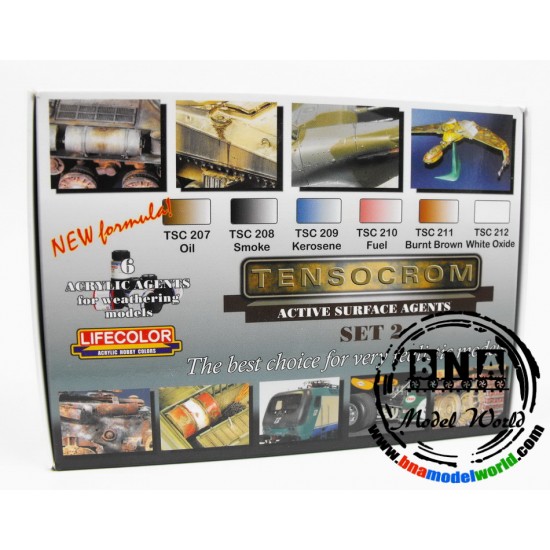 Tensocrom Paint Set II (22ml x 6)