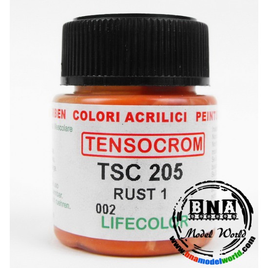 Tensocrom Surface - Rust 1 (22ml) LifeColor LC-TSC205
