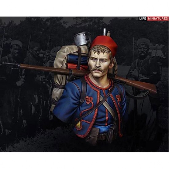 1/10 WWI French Zouave Regiment in 1914 Resin Bust