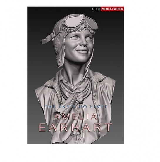 1/10 The Sky's No Limit - Amelia Earhart (resin bust)