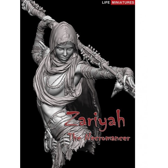 1/12 Zariyah The Necromancer Resin Bust Figure
