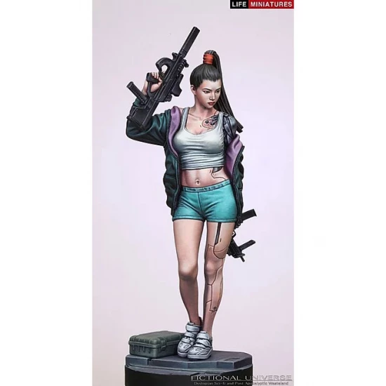 75mm Scale Bad Blood Vol. 2 Standing Figure w/Scenic Resin Base