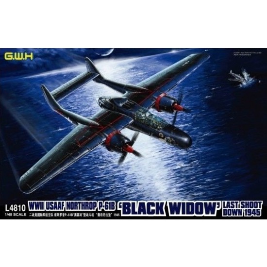 1/48 WWII USAAF Northrop P-61B "Black Widow" Last Shoot Down 1945