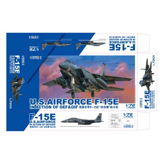 1/72 USAF McDonnell Douglas F-15E In Action of OEF & OIF