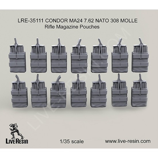 1/35 CONDOR MA24 7.62 NATO 308 MOLLE Rifle Magazine Pouches