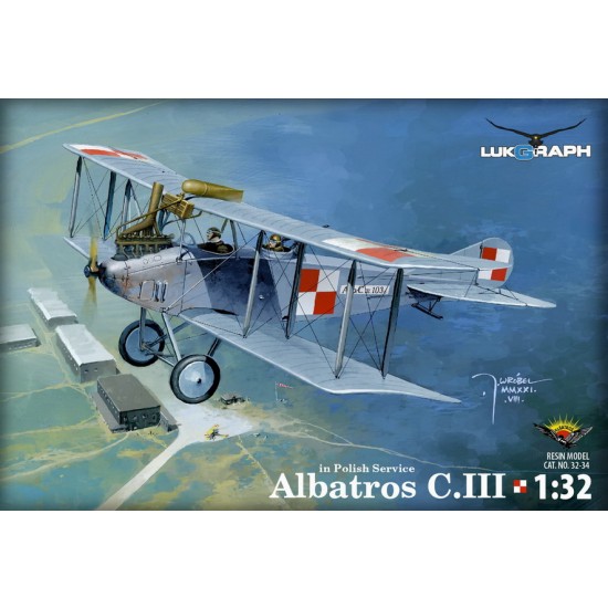 1/32 Albatros C.III Biplane in Polish Service
