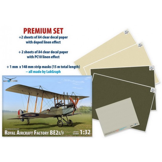1/32 Royal Aircraft Factory B.E.2 e/f [Premium Edition]
