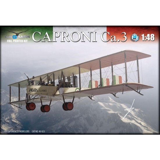 1/48 Caproni Ca.3 3D-printed kit