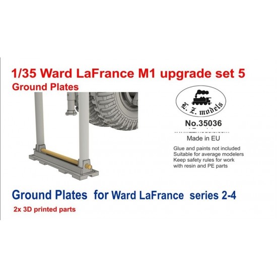 1/35 Ward LaFrance M1 Upgrade #5 - Ground Plates series 2-4