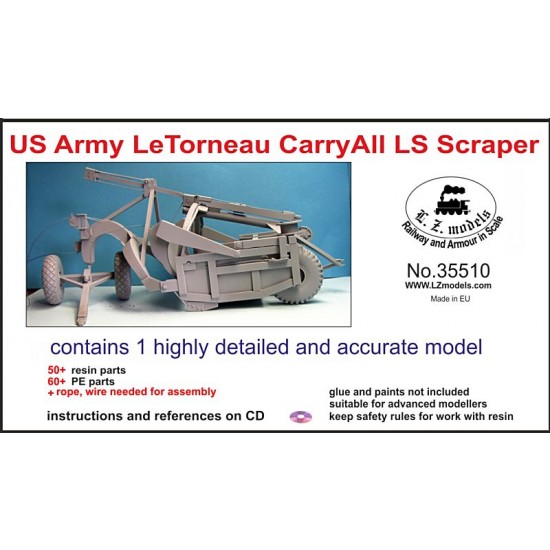 1/35 US Army LeTourneau Carryall LS Scraper LZ Models 35510
