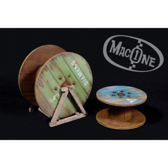 1/35 Industrial Reels Set B  (2pcs)