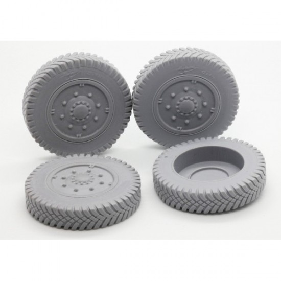 1/35 Panhard 178 Pan-Pan Sagged Wheels for ICM kits