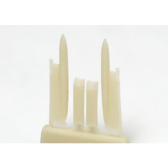 1/48 Apparat 15 Radar ECM Pods for Hasegawa kit Saab S35E Draken
