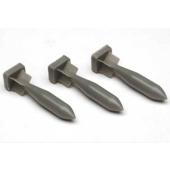 1/48 500kg m/56 Lyra / RAF 1000 lb Bombs for Saab A32A Lansen (3pcs)