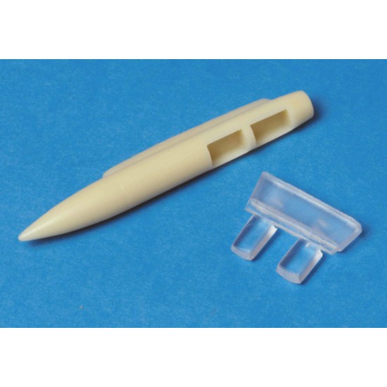 1/72 Flash Pod for Heller JA-37 Viggen (incl Clear Resin Lenses)