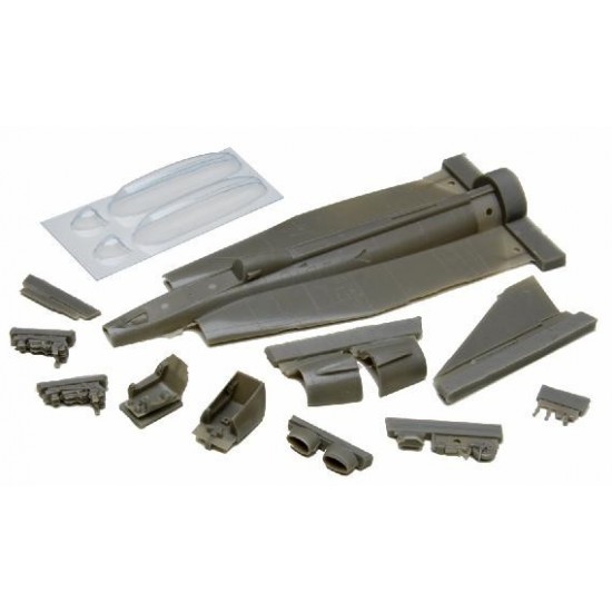 1/72 Swedish SAAB Sk35C Draken Conversion set for Hasegawa (Resin+PE+Canopy+Decals)